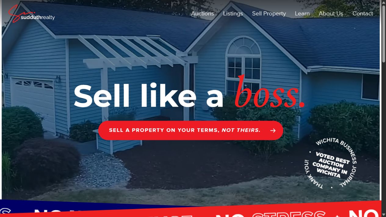 لقطة من موقع Sudduth Realty